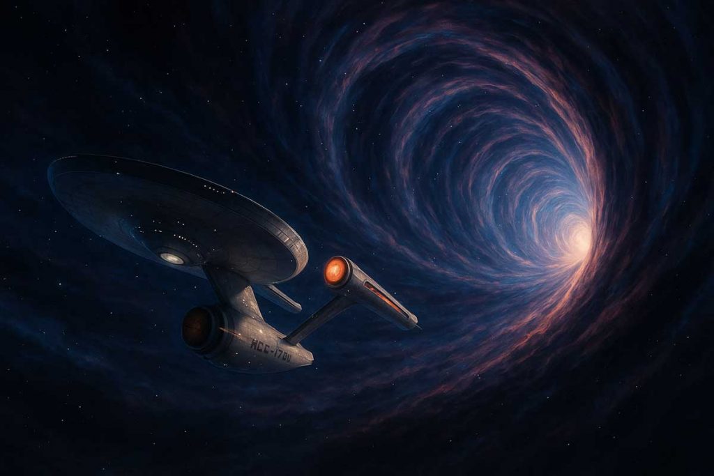 Ohne Raumschiff Enterprise bleiben wir allein